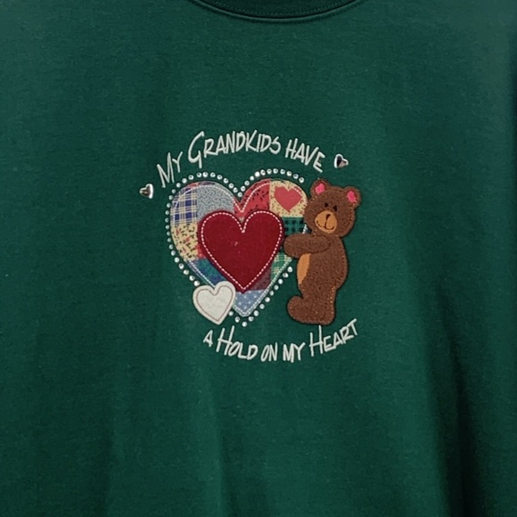 Vintage M & C Sportswear Double Collar Grandma Sweatshirt Women’s Size Medium - Picture 2 of 5